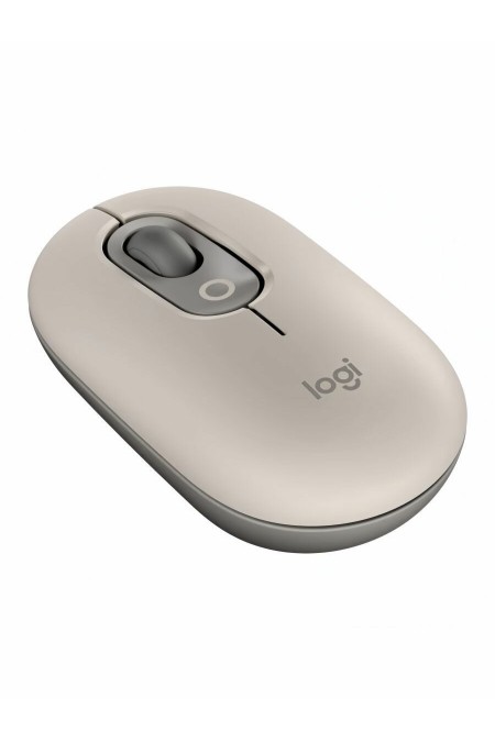 Беспроводная мышь Logitech Pop Mouse (910-006423) (светло-бежевый) 3