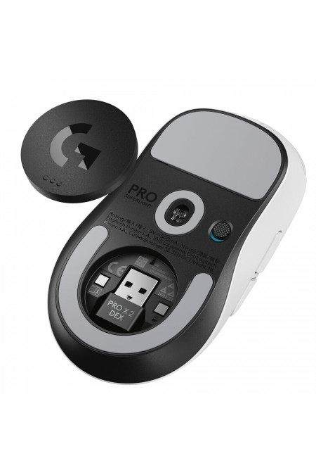 Беспроводная мышь Logitech Pro X Superlight 2 DEX (910-007365) (белый) 7