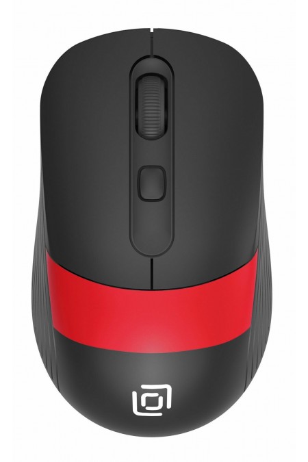 Беспроводная мышь Oklick 310MW (черный/красный) 