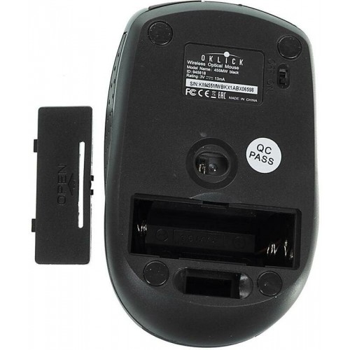 Беспроводная мышь Oklick 455MW USB (черный) 2
