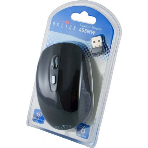 Беспроводная мышь Oklick 455MW USB (черный) 4