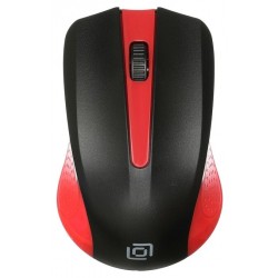 Беспроводная мышь Oklick 485MW USB (черный/красный)