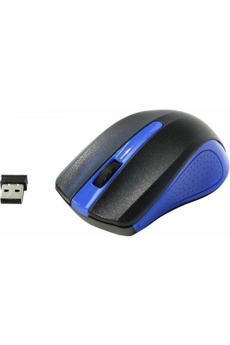 Беспроводная мышь Oklick 485MW USB (черный/синий) 1