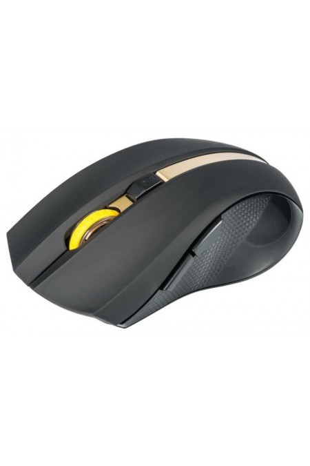 Беспроводная мышь Oklick 495MW (черный/золотой) 1