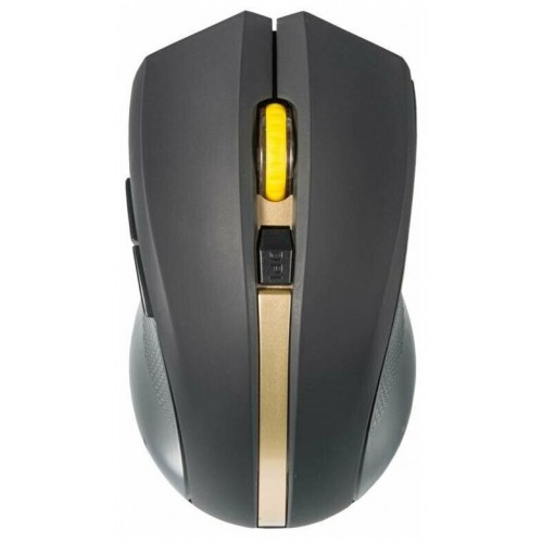 Беспроводная мышь Oklick 495MW (черный/золотой) 2