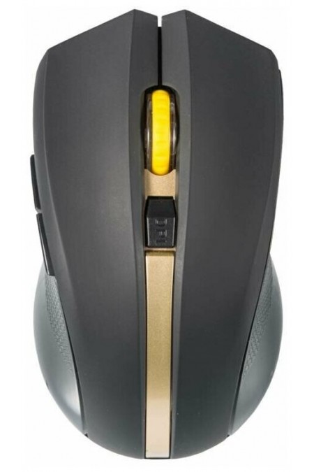Беспроводная мышь Oklick 495MW (черный/золотой) 