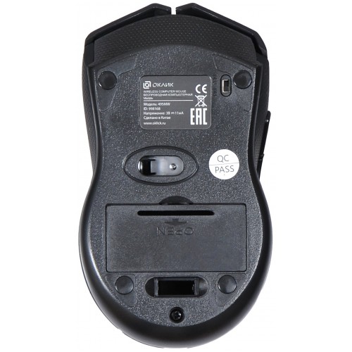 Беспроводная мышь Oklick 495MW (черный/золотой) 8