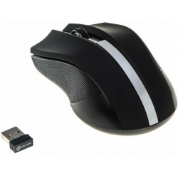 Беспроводная мышь Oklick 615MW (черный/серебристый)