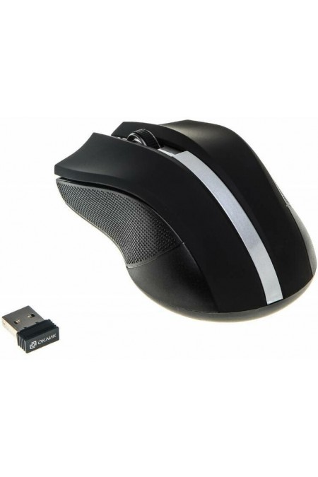 Беспроводная мышь Oklick 615MW (черный/серебристый) 