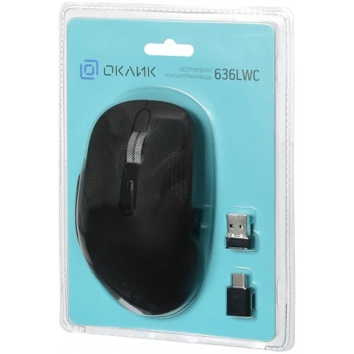 Беспроводная мышь Oklick 636LWC (черный) 9