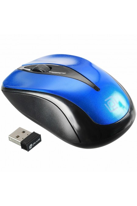 Беспроводная мышь Oklick 675MW (черный/синий) 3