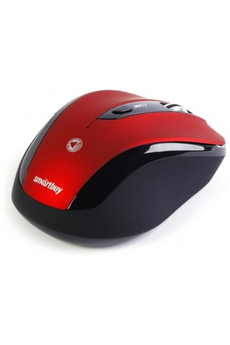 Беспроводная мышь SmartBuy SBM-612AG-RK USB (черный/красный) 2