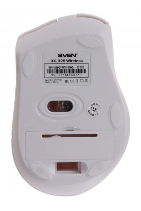 Беспроводная мышь SVEN RX-325 Wireless (белый) 5