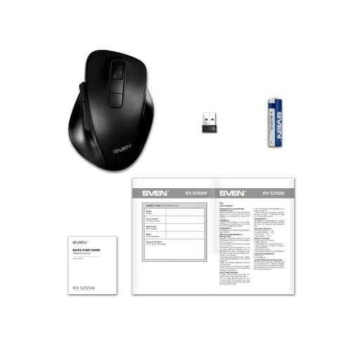 Беспроводная мышь Sven RX-525SW (черный) 5