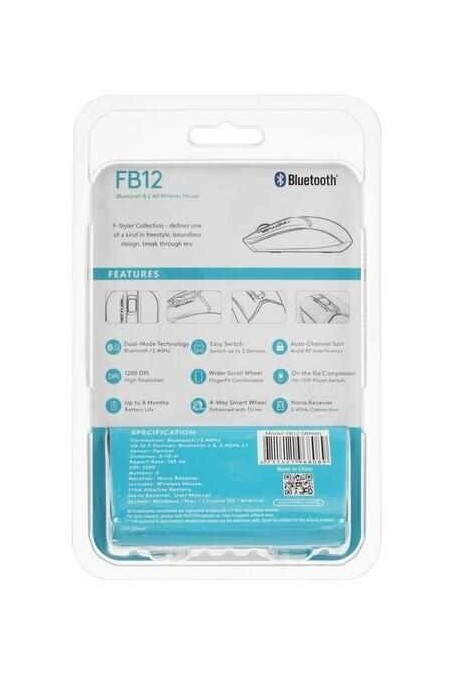 Мышь A4Tech Fstyler FB12S (белый) 3