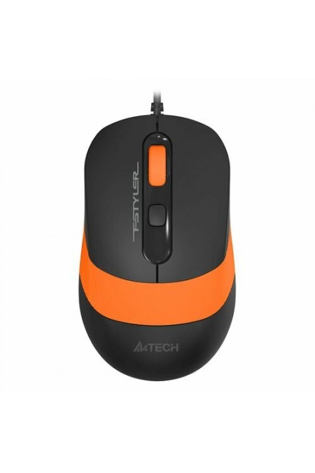 Мышь A4Tech Fstyler FM10S (черный/оранжевый) 
