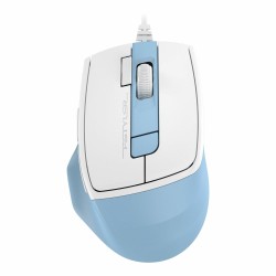 Мышь A4Tech Fstyler FM45S Air (голубой/белый)