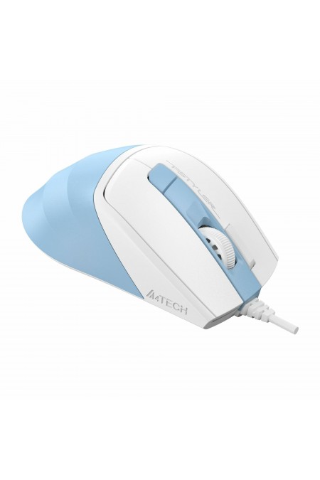 Мышь A4Tech Fstyler FM45S Air (голубой/белый) 2