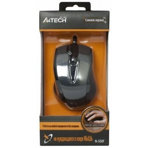 Мышь A4Tech N-500FS (черный) 1