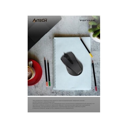 Мышь A4Tech N-500FS (черный) 8