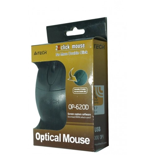 Мышь A4Tech OP-620D (белый) 8