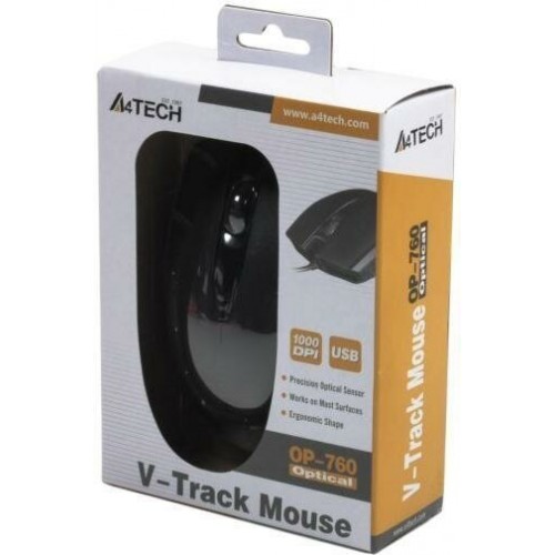 Мышь A4Tech OP-760 (черный) 5
