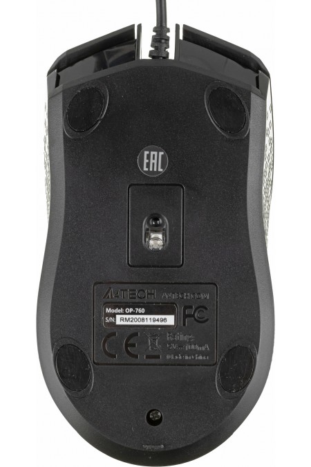 Мышь A4Tech OP-760 (черный) 3