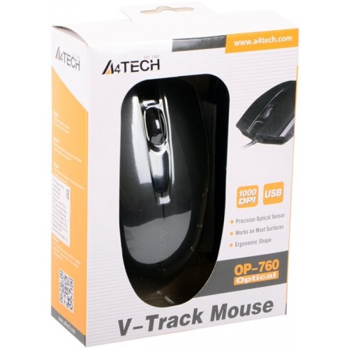 Мышь A4Tech OP-760 (черный) 7
