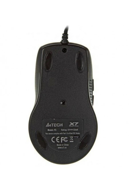 Мышь A4Tech V-Track F5 (черный/рисунок) 4