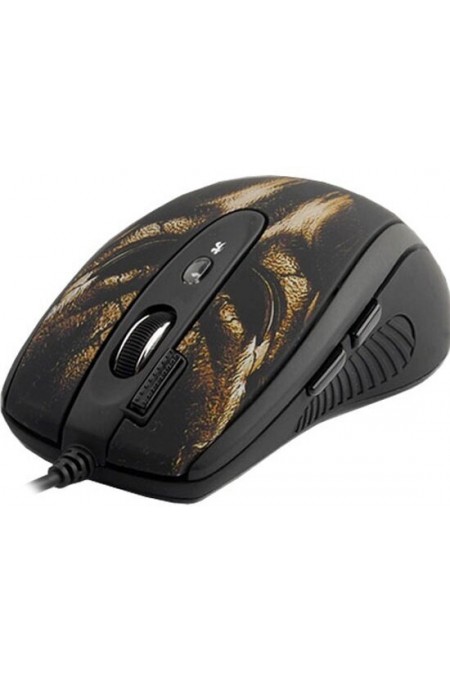 Мышь A4Tech XL-750BH (черный/коричневый) 