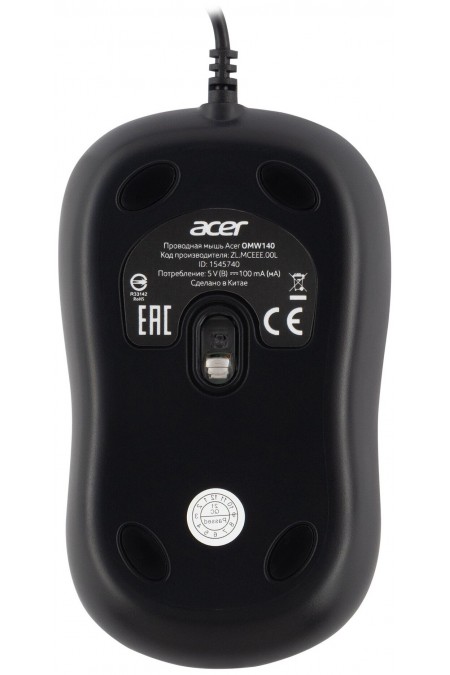 Мышь Acer OMW140 (черный) 4