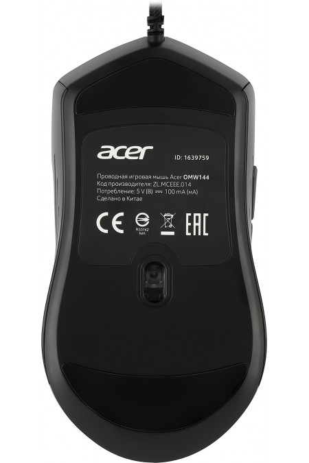 Мышь Acer OMW144 (черный) 1