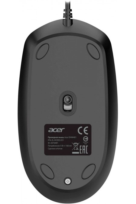 Мышь Acer OMW401 (черный) 3