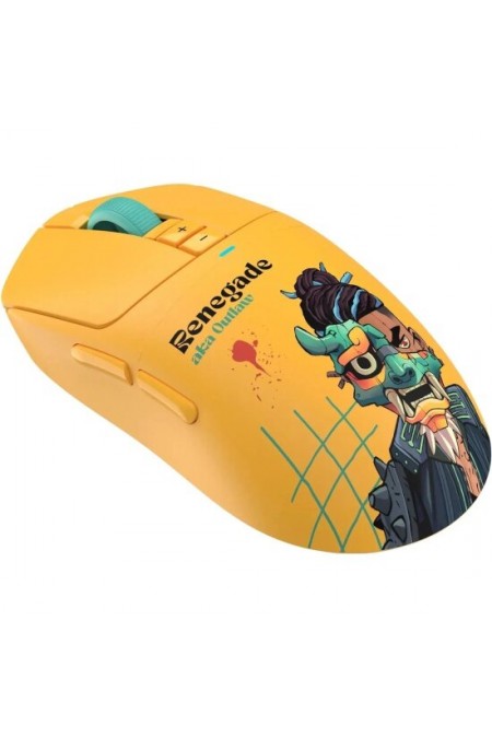 Мышь беспроводная/проводная Bloody R72 Ultra Duo (желтый) 3