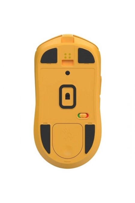 Мышь беспроводная/проводная Bloody R72 Ultra Duo (желтый) 4