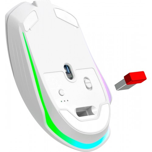 Мышь беспроводная/проводная DEFENDER Whisper GM-209 (52208) (белый) 4