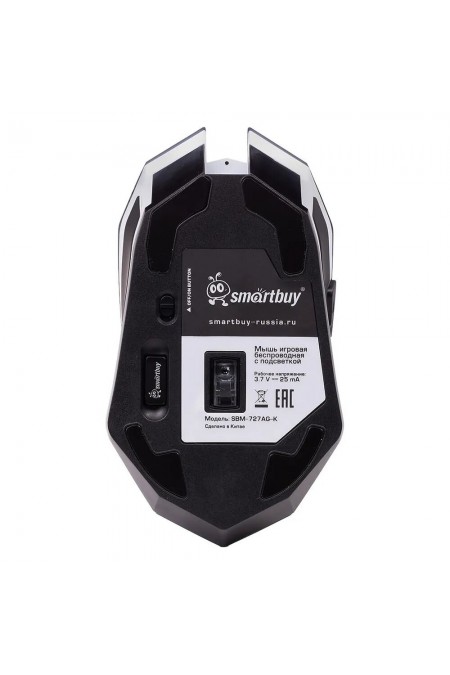 Мышь беспроводная SMARTBUY RUSH X27 (SBM-727AG-K) (черный) 3