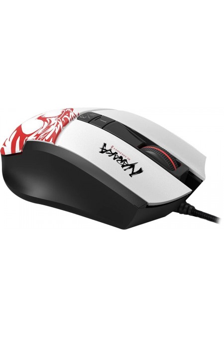 Мышь Bloody L65 Max (белый/рисунок) 1