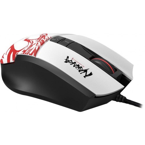 Мышь Bloody L65 Max (белый/рисунок) 1