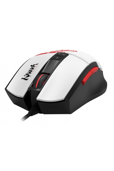 Мышь Bloody L65 Max (белый/рисунок) 4