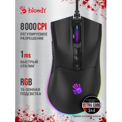 Мышь Bloody P90s (черный)