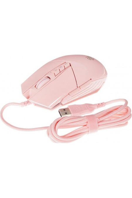 Мышь Bloody P91s (розовый) 5