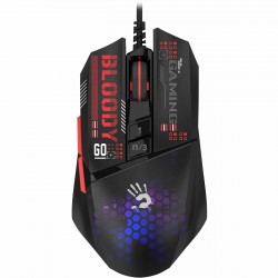 Мышь Bloody W60 Max Mini (черный)