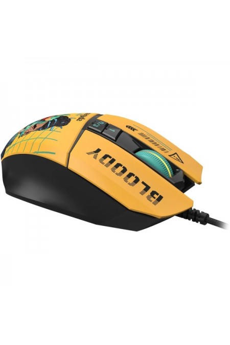 Мышь Bloody W63 Max Renegade (желтый/рисунок) 1