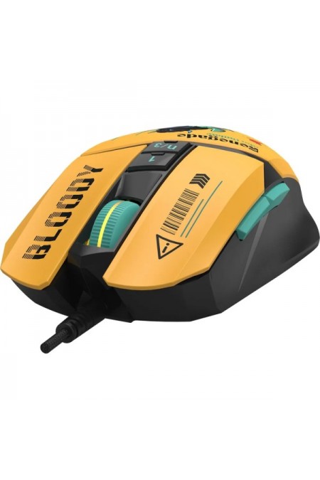 Мышь Bloody W63 Max Renegade (желтый/рисунок) 3