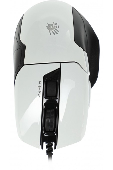 Мышь Bloody W70 Max (белый/черный) 2