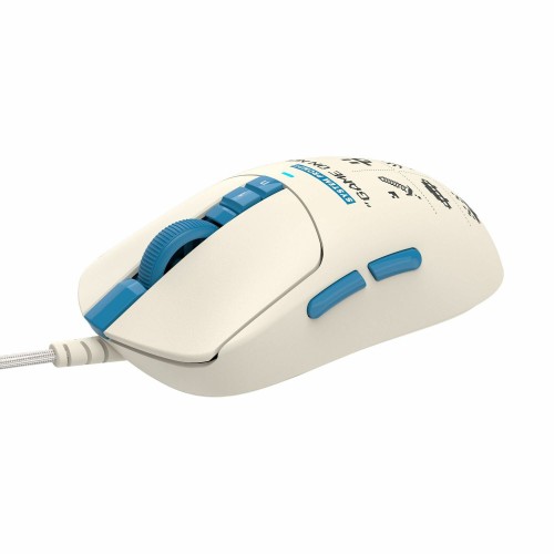 Мышь Bloody W72 Ultra Pixels Blue (рисунок/бежевый/голубой) 2