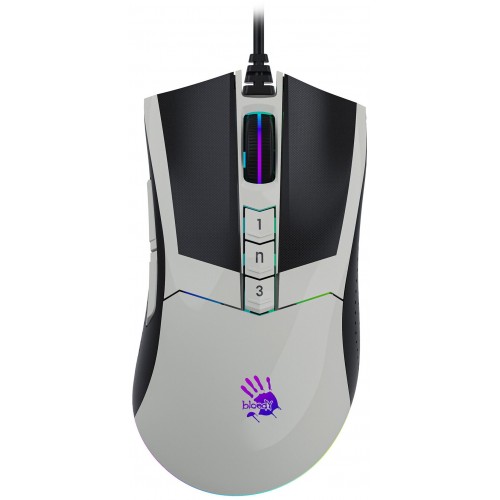 Мышь Bloody W90 Max (белый/черный) 