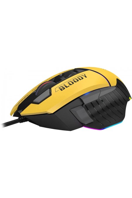 Мышь Bloody W95 Max Sports (W95 MAX SPORTS LIME) (желтый/серый) 2