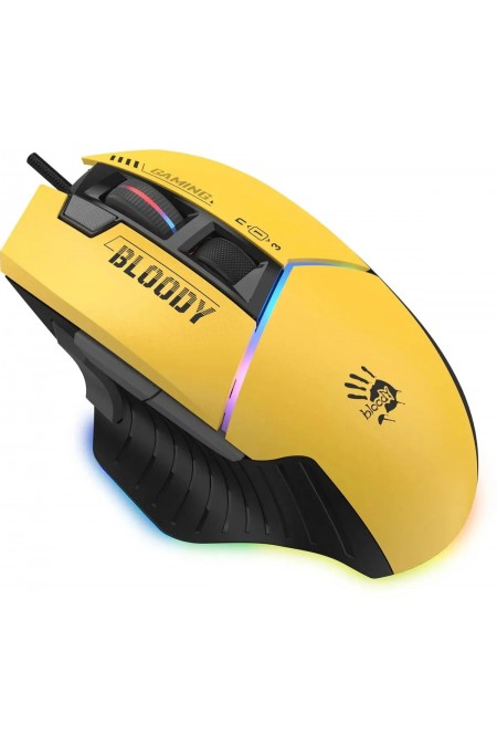 Мышь Bloody W95 Max Sports (W95 MAX SPORTS LIME) (желтый/серый) 5